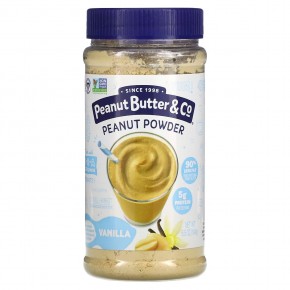 Peanut Butter & Co., Арахисовый порошок, ваниль, 184 г (6,5 унции) - описание