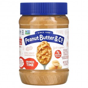 Peanut Butter & Co., Crunch Time, спред из арахисового масла, 16 унц. (454 г) в Москве - eco-herb.ru | фото