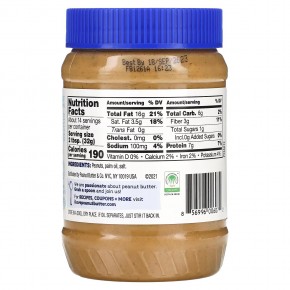 Peanut Butter & Co., Simply Crunchy, арахисовая паста, без добавления сахара, 454 г (16 унций) в Москве - eco-herb.ru | фото