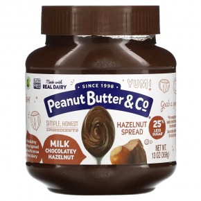 Peanut Butter & Co., Спред из фундука, молочный шоколад и фундук, 369 г (13 унций) - описание