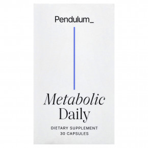 Pendulum, Metabolic Daily, 30 капсул - описание | фото