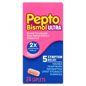 Pepto Bismol Ultra, 24 Caplets в Москве - eco-herb.ru | фото