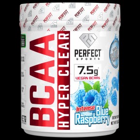 PERFECT Sports, BCAA Hyper Clear, насыщенная голубая малина, 306 г (10,8 унции) - описание