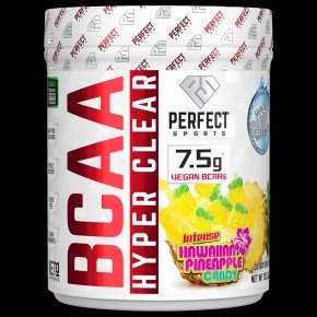 PERFECT Sports, BCAA Hyper Clear, гавайский ананас с насыщенным вкусом, 297 г (10,5 унции) - описание