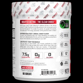 PERFECT Sports, BCAA Hyper Clear, персиковые кольца насыщенного цвета, 310 г (10,9 унции) в Москве - eco-herb.ru | фото