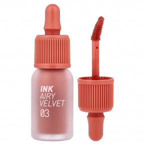 Peripera, Ink Airy Velvet, оттенок 03 коралловый, 4 г (0,14 унции) - описание