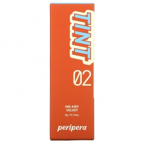 Peripera, Тинт для губ Ink Airy Velvet, 02 Selfie Orange Brown, 4 г (0,14 унции) в Москве - eco-herb.ru | фото