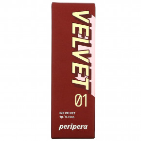 Peripera, Тинт для губ Ink Velvet, 01 Good Brick, 0,14 унции (4 г) в Москве - eco-herb.ru | фото