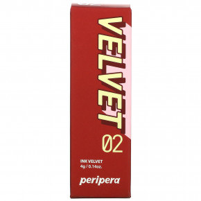 Peripera, Тинт для губ Ink Velvet, 02 Celeb Deep Rose, 4 г (0,14 унции) в Москве - eco-herb.ru | фото