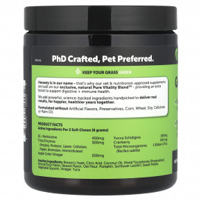 Pet Honesty, Grass Green, для собак, утка, 90 жевательных таблеток, 270 г (9,5 унции) в Москве - eco-herb.ru | изображение Pet Honesty, Grass Green, для собак, утка, 90 жевательных таблеток, 270 г (9,5 унции) в Москве - eco-herb.ru | фото