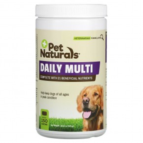 Pet Naturals, Daily Multi, комплекс питательных веществ для собак, 525 г (18,52 унции) - описание