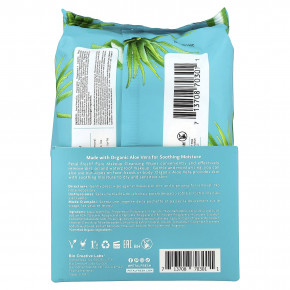 Petal Fresh, очищающие салфетки для снятия макияжа, успокаивающее алоэ вера, 60 салфеток в Москве - eco-herb.ru | фото