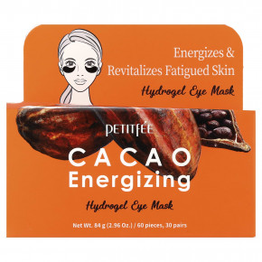 Petitfee, бодрящая гидрогелевая маска для кожи вокруг глаз, с какао, 60 шт., 84 г (2,96 унции) в Москве - eco-herb.ru | изображение Petitfee, бодрящая гидрогелевая маска для кожи вокруг глаз, с какао, 60 шт., 84 г (2,96 унции) в Москве - eco-herb.ru | фото