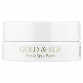 Petitfee, патч для глаз и точечного нанесения, с золотом и EGF, 60 патчей для глаз (1,1 г) и 30 патчей для точечного нанесения (0,6 г) в Москве - eco-herb.ru | фото
