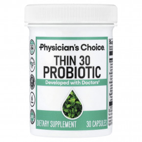 Physician's Choice, Thin 30, пробиотик, 30 капсул в Москве - eco-herb.ru | фото