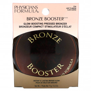 Physicians Formula, Bronze Booster, прессованный бронзер для сияния кожи, оттенок 1134 от светлого до среднего, 9 г (0,3 унции) в Москве - eco-herb.ru | фото