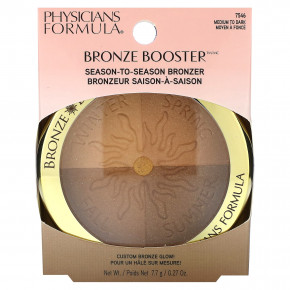 Physicians Formula, Bronze Booster, Season to Season Bronzer, 7546 от среднего до темного, 7,7 г (0,27 унции) в Москве - eco-herb.ru | фото