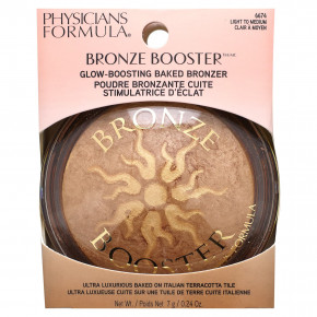 Physicians Formula, Bronze Booster, запеченный бронзер для блеска, 6674 от светлого до среднего, 7 г (0,24 унции) в Москве - eco-herb.ru | фото