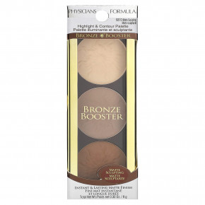 Physicians Formula, Highlight & Contour Palette, Bronze Booster, 6810 Matte Sculpting, 9 г (0,30 унции) в Москве - eco-herb.ru | изображение Physicians Formula, Highlight & Contour Palette, Bronze Booster, 6810 Matte Sculpting, 9 г (0,30 унции) в Москве - eco-herb.ru | фото