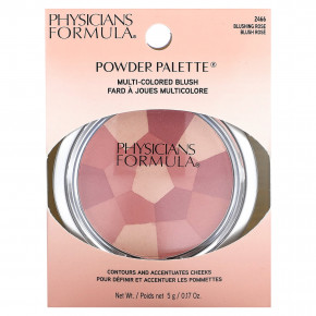 Physicians Formula, палитра пудры, разноцветные румяна, оттенок 2466 Blushing Rose, 5 г (0,17 унции) в Москве - eco-herb.ru | фото