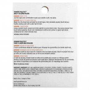 Physicians Formula, палитра пудры, разноцветные румяна, оттенок 2466 Blushing Rose, 5 г (0,17 унции) в Москве - eco-herb.ru | фото