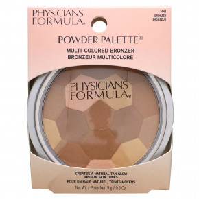 Physicians Formula, Powder Palette, разноцветный бронзер, 1441 бронзер, 9 г (0,3 унции) в Москве - eco-herb.ru | фото