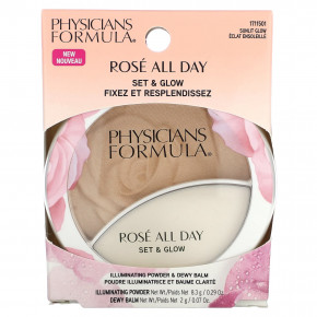 Physicians Formula, Rosé All Day, набор и сияние, пудра для сияния кожи, 1 шт. в Москве - eco-herb.ru | фото