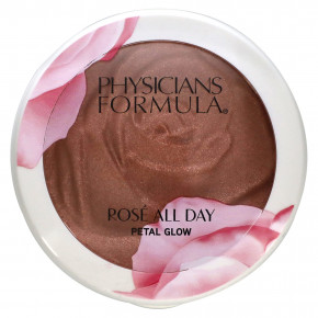 Physicians Formula, Rose All Day Petal Glow, универсальный хайлайтер, мерцающая роза, 9,2 г (0,32 унции) в Москве - eco-herb.ru | фото