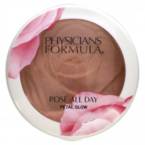 Physicians Formula, Rose All Day Petal Glow, универсальный хайлайтер, мягкий лепесток, 9,2 г (0,32 унции) - описание