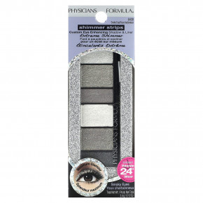 Physicians Formula, Shimmer Strips, индивидуальные тени и подводка для глаз, 6408 Smoky Eyes, 3,4 г (0,12 унции) в Москве - eco-herb.ru | фото