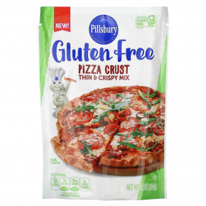 Pillsbury, Pizza Crust, тонкая и хрустящая смесь, без глютена, 184 г (6,5 унции) (Товар снят с продажи) в Москве - eco-herb.ru | фото