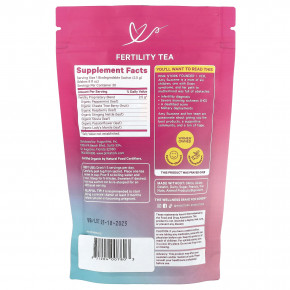 Pink Stork, Fertility Tea, сладкая мята, 15 пакетиков, 37,5 г (1,3 унции) в Москве - eco-herb.ru | фото