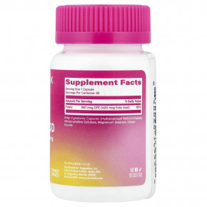 Pink Stork, фолиевая кислота, 400 мкг, 30 капсул в Москве - eco-herb.ru | изображение Pink Stork, фолиевая кислота, 400 мкг, 30 капсул в Москве - eco-herb.ru | фото