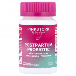 Pink Stork, послеродовой пробиотик, 30 капсул в Москве - eco-herb.ru | фото