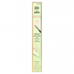 Pixi Beauty, 2-в-1 Natural Brow Duo, карандаш и гель для бровей, 0740 натуральный блонд, 1 шт. в Москве - eco-herb.ru | фото