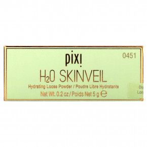 Pixi Beauty, H2O Skinveil, увлажняющая рассыпчатая пудра, 0451 полупрозрачная, 5 г (0,2 унции) - описание | фото