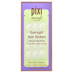 Pixi Beauty, ночные стикеры для точечного применения, 12 патчей - описание | фото