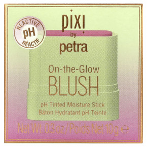 Pixi Beauty, On-The-Glow, румяна, увлажняющий стик с оттенком pH, для подчеркивания объема щек, 10 г (0,3 унции) в Москве - eco-herb.ru | фото