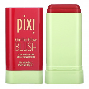 Pixi Beauty, On-the-Glow, увлажняющие румяна в стике, оттенок красный, 19 г (0,6 унции) - описание