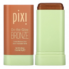 Pixi Beauty, On-the-Glow, увлажняющий бронзер в стике, оттенок темный, 19 г (0,6 унции) - описание | фото
