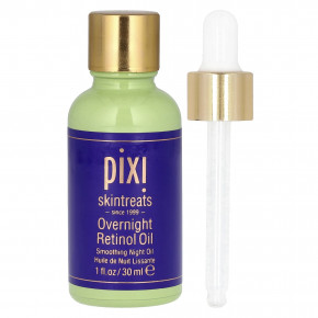 Pixi Beauty, Overnight Retinol Oil, разглаживающее ночное масло с ретинолом, 30 мл (1 жидк. унция) - описание | фото