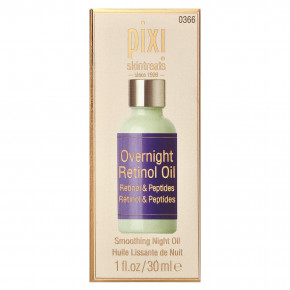 Pixi Beauty, Overnight Retinol Oil, разглаживающее ночное масло с ретинолом, 30 мл (1 жидк. унция) в Москве - eco-herb.ru | фото