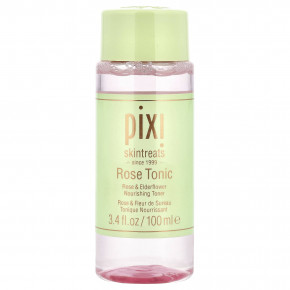 Pixi Beauty, питательный тоник с розой, розой и бузиной, без спирта, 100 мл (3,4 жидк. унции) - описание | фото