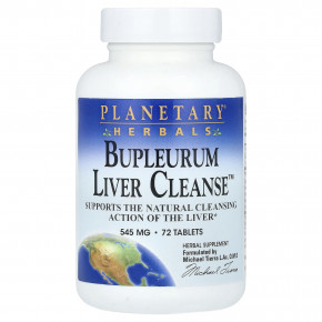 Planetary Herbals, Bupleurum Liver Cleanse ™, 72 таблетки в Москве - eco-herb.ru | фото