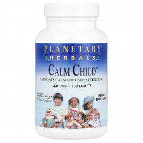 Planetary Herbals, Calm Child ™, 150 таблеток - описание