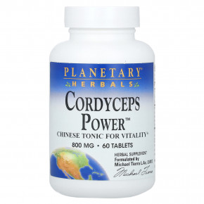 Planetary Herbals, Cordyceps Power, 60 таблеток (400 мг в каждой) в Москве - eco-herb.ru | изображение Planetary Herbals, Cordyceps Power, 60 таблеток (400 мг в каждой) в Москве - eco-herb.ru | фото