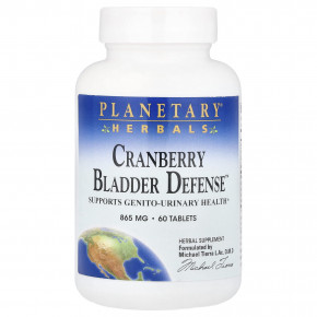 Planetary Herbals, Cranberry Bladder Defense ™, 60 таблеток в Москве - eco-herb.ru | фото