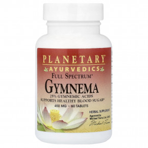 Planetary Herbals, Full Spectrum™, джимнема, 450 мг, 60 таблеток в Москве - eco-herb.ru | изображение Planetary Herbals, Full Spectrum™, джимнема, 450 мг, 60 таблеток в Москве - eco-herb.ru | фото