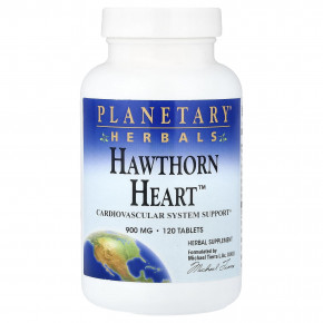 Planetary Herbals, Hawtcorn Heart™, 120 таблеток - описание