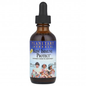 Planetary Herbals, Kids 'Immune Protect ™, 59,14 мл (2 жидк. Унции) - описание | фото